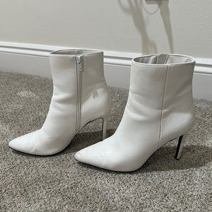 White Boot Heels